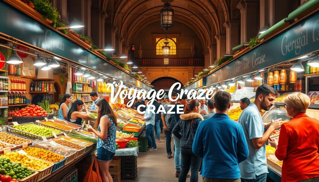 food market scene food market scene