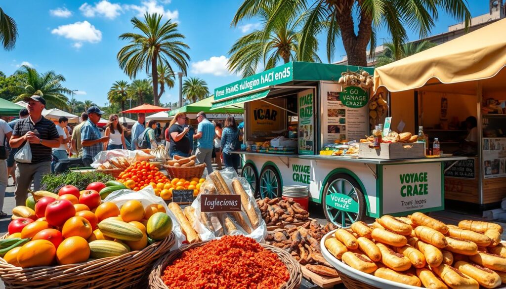 budget travel food